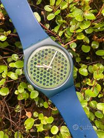 Orologio Swatch new gent blu e verde