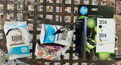 Cartuccie stampante 304 nero + colore nuove.