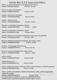 libri scolastici liceo scientifico 
