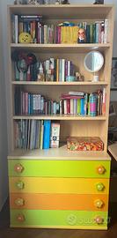 Libreria cassettiera