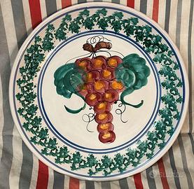 Piatto in ceramica di Caltagirone