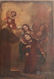 Dipinto religioso XIX secolo – olio su tela.