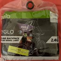 Zaino con segnali Led comando wireless