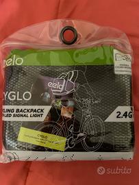 Zaino con segnali Led comando wireless