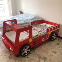 Letto bambini pompiere