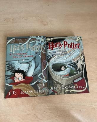 Lotto Harry Potter Vol. 5 e 6 - Salani Rigidi