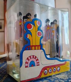 Beatles Yellow Submarine Twin Glass Tumbler Set