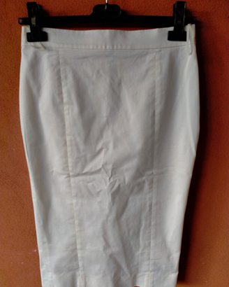 Gonna tubino D&G tg 42 bianca originale