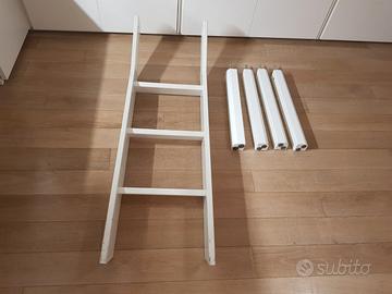 Kit rialzo letto semi-elevato Flexa White