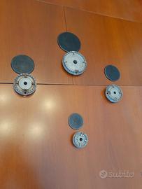 4 BRUCIATORI 4 PIATTELLI PIANI COTTURA ARISTON