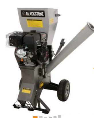 Biotrituratore Blackstone motore 15 cavalli