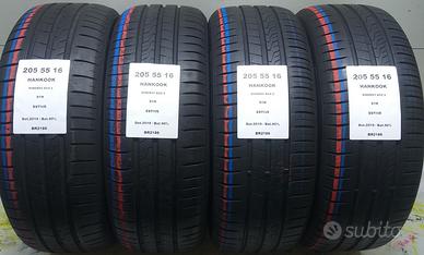 4 GOMME 205 55 16 HANKOOK BR2186
