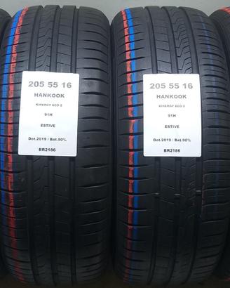 4 GOMME 205 55 16 HANKOOK BR2186