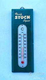 Termometro pubblicitario STOCK Liquori vintage 60'
