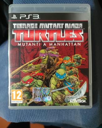 PS3 tartarughe ninja mutanti a manhattan