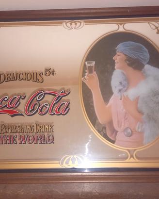 Specchio vintage coca cola