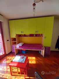 Cameretta Moretti Compact con doppio letto