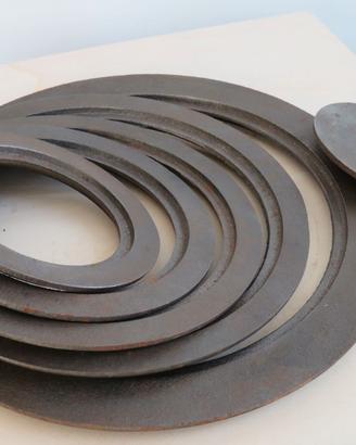 STUFA A LEGNA CERCHI GHISA NUOVI