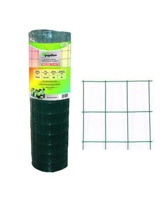 Rete recinzione zincata e plasticata verde 25 mt