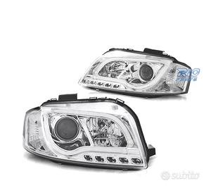 FARI AUDI A3 8P 03-08 LUCE DIURNA TUBE LIGHT FONDO