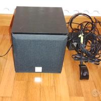 casse attive Creative  subwoofer e amplificatore