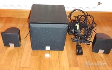 casse attive Creative  subwoofer e amplificatore