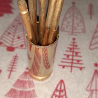 Set aperitivo pinzette placcate oro 24k vintage