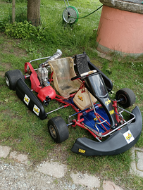 Kart 100 cc presa diretta, motore rimesso a nuovo