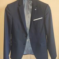 Jacket/Giacca/Blazer Zara 44 EUR Dark Blue/Blu scu