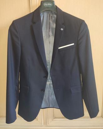 Jacket/Giacca/Blazer Zara 44 EUR Dark Blue/Blu scu