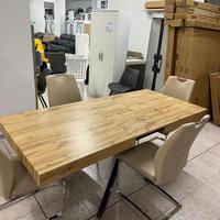 Tavolo belinda rettangolare rovere 160x90/240x90