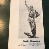 SANTINO MUSSOLINI DUCE PREDAPPIO 1957