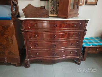 Mobile Napoletano in noce - Ottocento