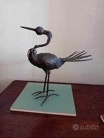 Scultura ferro battuto Salvino Marsura