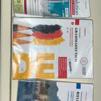 Tre libri scolastici – Inglese, Tedesco, Antologia