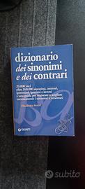 DIZIONARIO  SINONIMI  e  CONTRARI 