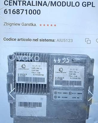 Dacia Sandeeo centralina GPL 61687000
