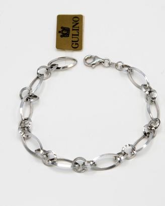 Bracciale donna a catena in oro bianco18 kt A.1490