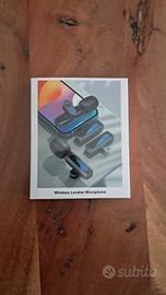Microfono lavalier wireless Uewpv rosa
