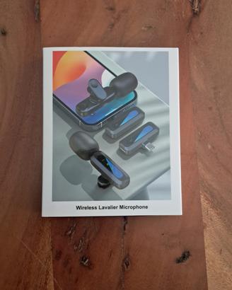 Microfono lavalier wireless Uewpv rosa