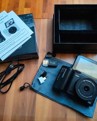 fotocamera digitale tascabile 4k wifi