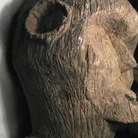 Statua funeraria Bongo Sudan arte tribale africana