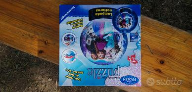 Lampada notturna Puzzle Frozen