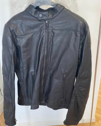 Giacca Moto in Pelle Dainese Mike – Total Black –