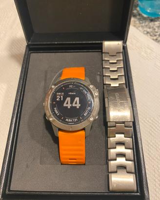 Garmin Fenix 6 versione Zaffiro e Titanio