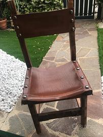 6 bellissime sedie e tavolo