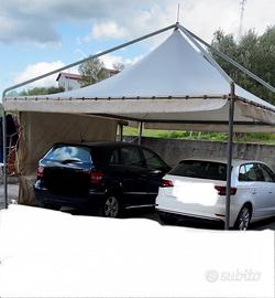 Gazebo / Tendone curvo 5x5