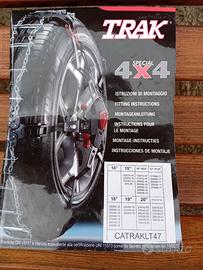 CATENE DA NEVE  TRAK 4x4 LT47