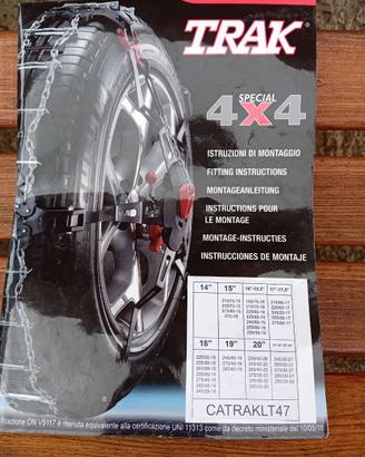 CATENE DA NEVE  TRAK 4x4 LT47
