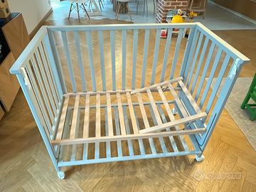 Lettino azzurra  62,5 x 117 x h 96